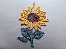 2 Fensterbilder Sonnenblumen