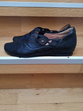 Think!, Schuhe, Sneaker, Slip on, Gr. 38,Leder,Schwarz, tadellos 
