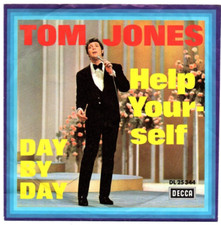 Tom Jones - Help Yourself / Day By Day / Single von 1968