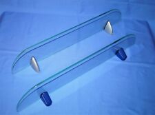 ✅ Glasregal Abgerundete Front Ecken 6 mm Glasboden Wandregal Glasablage Badregal