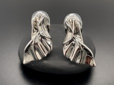 *SCHMUCKJAGD* OHRCLIPS RHODINIERT SILBERFARBEN