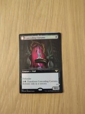 Verheimlicht Vorhänge/aufschlussreiche Eye Folie Extended Art, MTG Innistrad: Crimson Schwur