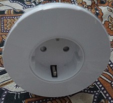 LADE - ZWISCHENSTECKER MIT VIERFACH USB STECKDOSEN WEISS