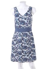 Jack Wolfskin Kleid Blumen S Blau-Töne