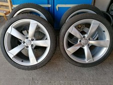 AUDI TT Rotor Alufelgen Speedline 9 x 19 Zoll ET 52 in sehr g. Zustand m. Reifen