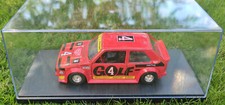 Seltener Burago Maßstab 1/24 VW Volkswagen GOLF GTI RALLY Nr. 4 HEUER  !! ROT !!
