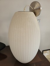 George Nelson Zigarrenblase Pendelleuchte - Medium W-18 cm x H-33 cm