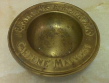 Vintage Messing carpene malvolti Weinflaschenhalter Tablett.