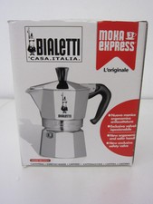 D60) Bialetti Moka Express 3 Tassen Espressokocher, OVP, sehr guter Zustand