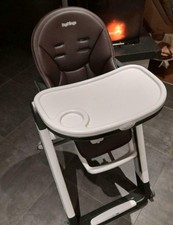 Peg Perego Siesta braun Follow Me Hochstuhl Kinderhochstuhl Babyliege Babystuhl 