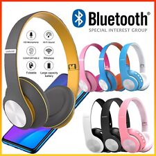 Neu 66BT Wireless Bluetooth 5.1 Kopfhörer über Ohr Rauschen Stereo Kopfhörer - UK-