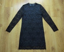 VILA CLOTHES Spitzenkleid Kleid Etuikleid Boho Tunika Trend Party Gr.L wie NEU