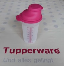 Tupperware * Shake-It Messbecher / Mixbecher 350 ml * pink / rosa * Wie neu!