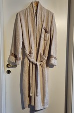 Skalar Colection 100%cotton Unisex Bademantel Morgen/Sauna Mantel Beige gr M/L