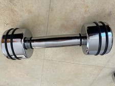 1 Kurzhantel 3 KG Chrome gebraucht, wie neu