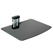 DVD HIFI Glas Regal TV Wandhalterung Wandregal Ablage 1 Glasboden B-Ware