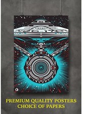 Star Trek Enterprise Kunst großes Poster Druck Geschenk a0 a1 a2 a3 a4 Maxi