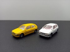 2 x 1:87 Wiking H0 VW Golf 3 CL und GTI Modellauto