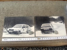 Orig. press photo Volvo 343 GLS Int. ADAC Taunus Wiesbaden Rallye 1983 Lehr RAR