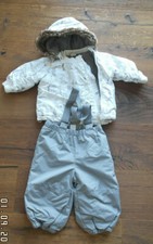 Schneeanzug Gr. 74 H&M neuwertig Skihose Skijacke Winterjacke Schneehose 2 Teile