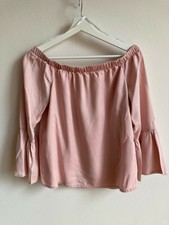 Only Bluse Damen Off Shoulder Bluse rose, Gr. 36 - TOP