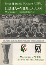 UEFA Cup - EC III 85/86 Legia Warschau - Videoton Szekesfehervar, 06.11.1985