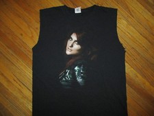 Schnitt Ärmel Meghan Trainor Konzert T-Shirt Tank Top Unantastbar Tour Jugend L