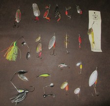 20 Spinner Mepps Devon Blue Fox DAM Zebco Cormoran u.a.