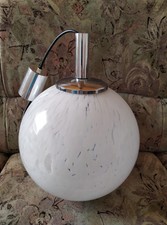 Lampe Deckenlampe Hängelampe Glas Kugel Glaskugel diverse Zimmer m. Leuchtmittel