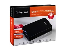 INTENSO MEMORY CENTER | 3,5“ EXTERNE HDD | 3 TB | USB 3.0 | USB 2.0