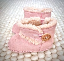 UGG rosa Boots Gr. 16 Babyschuhe Mädchen Winter Lammfell