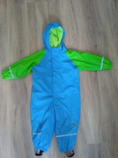 Impidimpi Matschanzug gefüttert Gr. 86/92 grün/blau