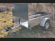 ❌ Saris Anhänger 1200Kg Auto Motorrad Plattform Jetski Trailer Kasten Bremse ❌