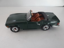 DETAIL CARS TRIUMPH TR6 GRÜN MODELLAUTO 1:43 SAMMLER MODELL