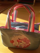 Diddelina Handtasche Kinder Blau mit vielen fächern