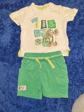 Baby Jungen Set C&A Gr 68 Disney Tigger Weiß Grün