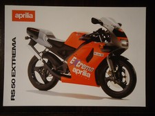 Prospekt APRILIA RS 50 EXTREMA Sportmokick 50er Brochure Prospetto