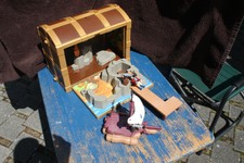 PLAYMOBIL, Schatzkiste für Unterwegs und überall, mit Pirat + Floß