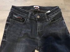 Tommy Hilfiger Damen Jeans Mid Rise Schlaghose Gr 27 / 34 Dunkelblau