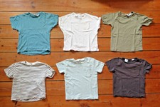 6 T-Shirts von Zara, Gr. 104, Kinder, gebraucht