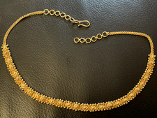 Wunderschöne Gold Kette 22 Karat ca. 18 Gm. 40 cm.