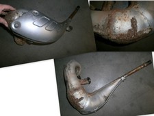 Auspuff Krümmer für eine Yamaha TDR 125 5AN Baujahr 2001 11932