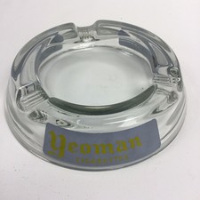 YEOMANS ZIGARETTEN Sammlerwerbung GLAS Aschenbecher Mann Höhle/Pub/Home Bar