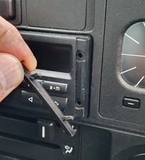 BMW Reverse RDS Blenden Radiobelnden 1x e30 e36