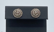 Wundervolle 925er Silber Ohrstecker Edelstein Sterlingsilber Vintage 3,90 Gramm