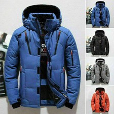 2022 Herren Hoodie Winter Mantel Ente Daunenjacke Verdicken Kapuze Puffer Warm