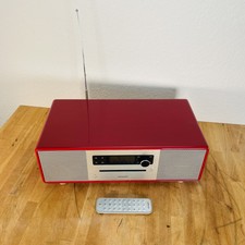 SONORO Stereo SO-310 Music System CD/DAB+/FM + AptX-Bluetooth | Rot |
