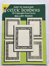 CopyArt Illustrationen keltische Rahmen Briefpapier Kopie analog Kunstunterricht