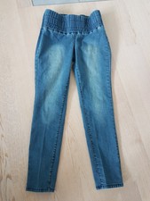 Blaue Jeans Jeggings Gr.42 von Arizona, neuwertig, breiter Bund Maße im Text!