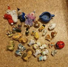 Dekofiguren 30 verschiedene Clowns einer W. Steinbeck, Vasen, Tiere u. Figuren